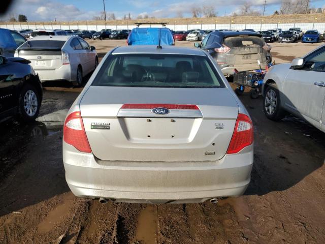 3FAHP0CG0AR346192 - 2010 FORD FUSION SEL SILVER photo 6