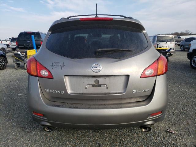 JN8AZ18W29W132720 - 2009 NISSAN MURANO S SILVER photo 6