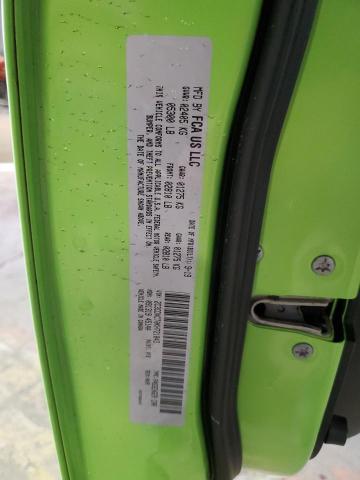 2C3CDXCT0KH721843 - 2019 DODGE CHARGER R/T GREEN photo 12