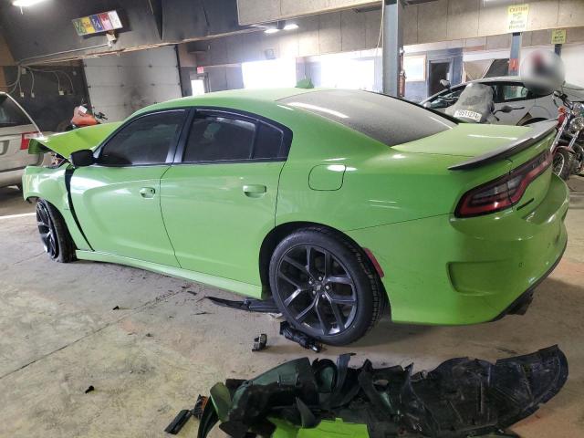 2C3CDXCT0KH721843 - 2019 DODGE CHARGER R/T GREEN photo 2