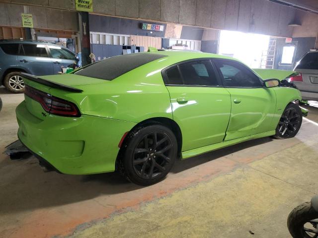 2C3CDXCT0KH721843 - 2019 DODGE CHARGER R/T GREEN photo 3