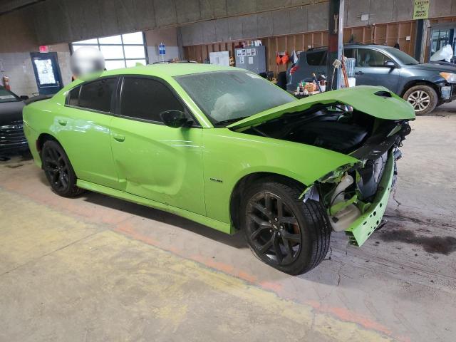 2C3CDXCT0KH721843 - 2019 DODGE CHARGER R/T GREEN photo 4