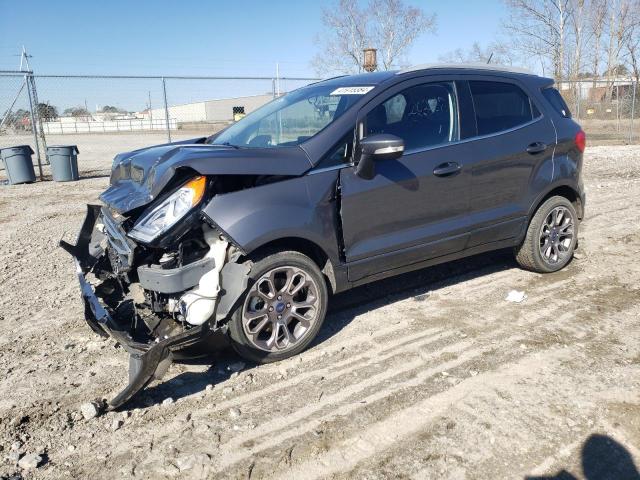 MAJ3S2KE2MC442297 - 2021 FORD ECOSPORT TITANIUM GRAY photo 1