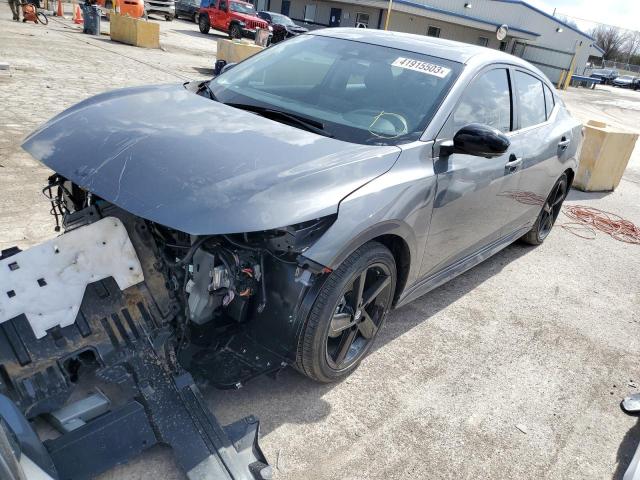 3N1AB8DV2NY316485 - 2022 NISSAN SENTRA SR GRAY photo 1