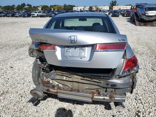 1HGCP3F87CA039370 - 2012 HONDA ACCORD EXL SILVER photo 6