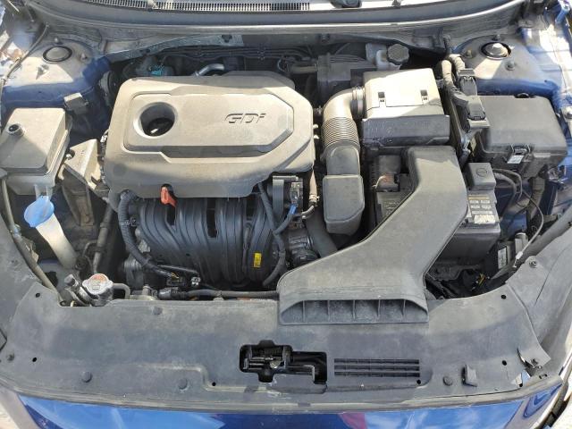 5NPE24AF4JH599984 - 2018 HYUNDAI SONATA SE BLUE photo 11