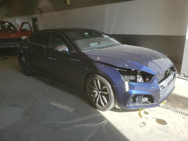 WAUC4CF54JA037129 - 2018 AUDI S5 PRESTIGE 蓝色 照片 4