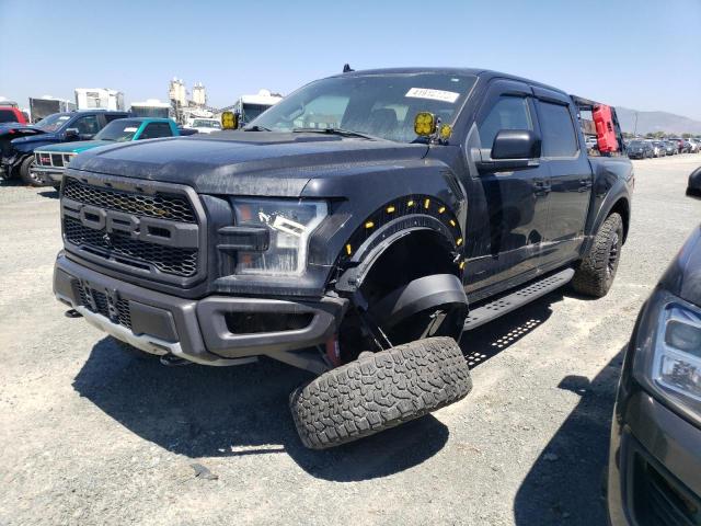 1FTFW1RG4KFB17837 - 2019 FORD F150 RAPTOR BLACK photo 1