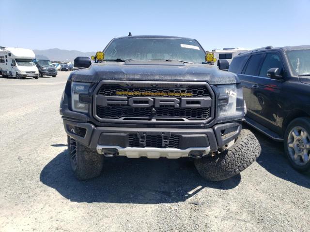 1FTFW1RG4KFB17837 - 2019 FORD F150 RAPTOR BLACK photo 5