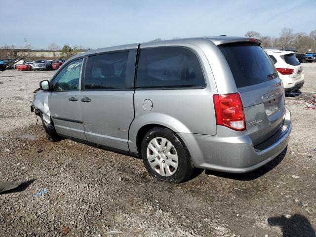 2C4RDGBG2FR600421 - 2015 DODGE GRAND CARA SE GRAY photo 2