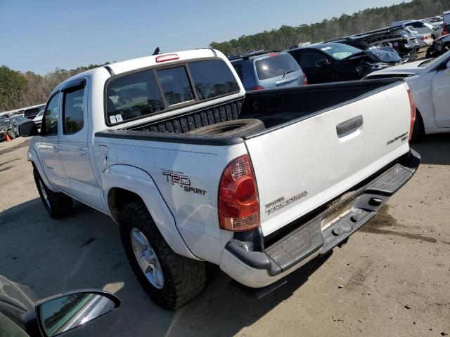 3TMJU4GN4CM128499 - 2012 TOYOTA TACOMA DOUBLE CAB PRERUNNER WHITE photo 2