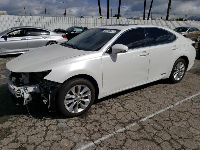 JTHBW1GG0D2008611 - 2013 LEXUS ES 300H WHITE photo 1