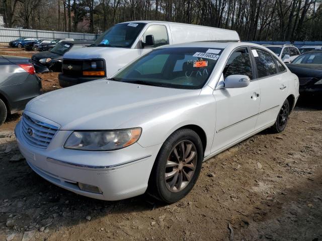 KMHFC46F98A304868 - 2008 HYUNDAI AZERA SE WHITE photo 1