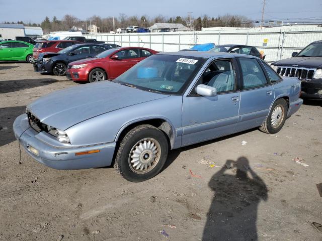 2G4WB52K6T1501513 - 1996 BUICK REGAL CUSTOM BLUE photo 1