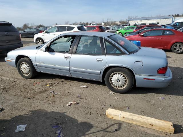 2G4WB52K6T1501513 - 1996 BUICK REGAL CUSTOM BLUE photo 2