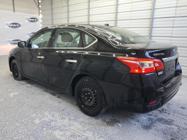 3N1AB7AP1HL686554 - 2017 NISSAN SENTRA S BLACK photo 2