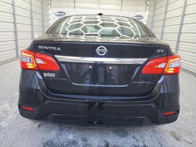 3N1AB7AP1HL686554 - 2017 NISSAN SENTRA S BLACK photo 6