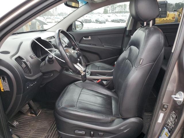 KNDPCCA65D7383943 - 2013 KIA SPORTAGE SX SILVER photo 7