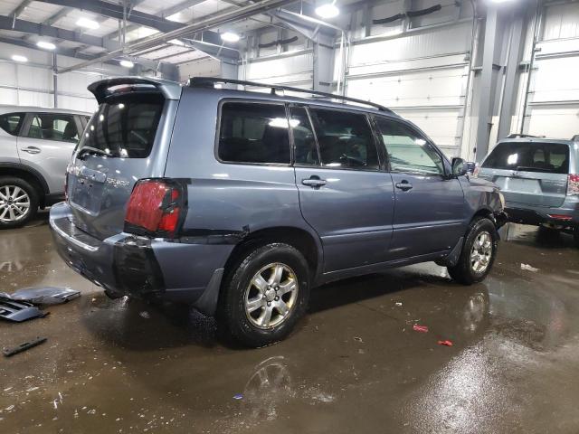 JTEEP21A570204870 - 2007 TOYOTA HIGHLANDER SPORT BLUE photo 3