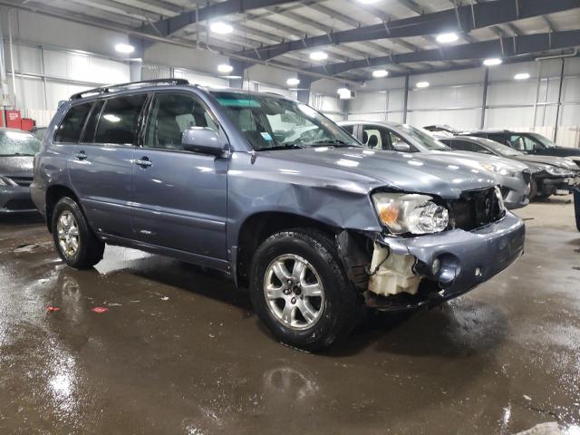 JTEEP21A570204870 - 2007 TOYOTA HIGHLANDER SPORT BLUE photo 4