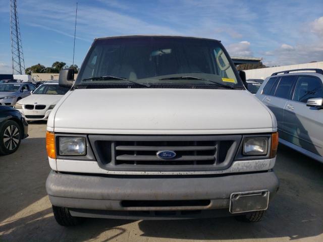 1FTNE24L96DA64577 - 2006 FORD ECONOLINE E250 VAN WHITE photo 5