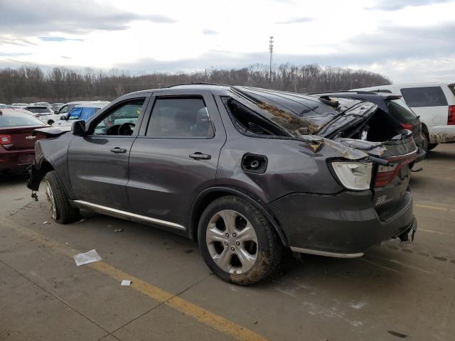 1C4RDHDG6EC360512 - 2014 DODGE DURANGO LIMITED GRAY photo 2