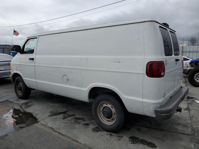 2B7KB31Z9YK137725 - 2000 DODGE RAM VAN B3500 WHITE photo 2