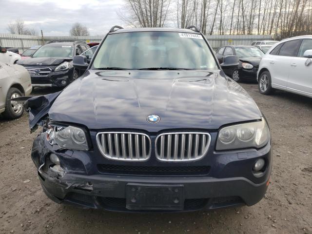 WBXPC9C40AWJ35411 - 2010 BMW X3 XDRIVE30I BLUE photo 5