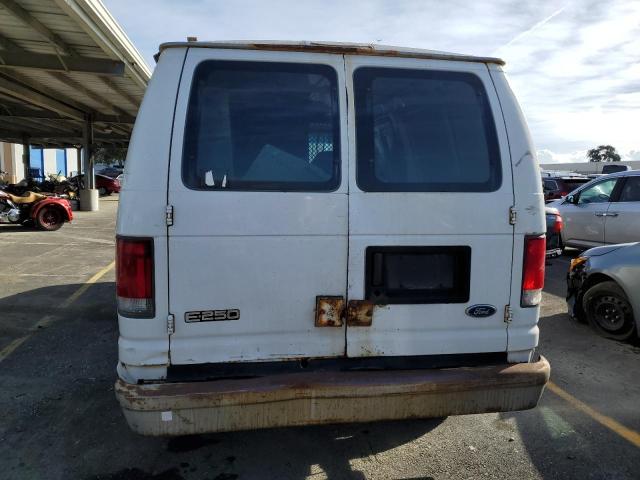 1FTNE24L3XHA49129 - 1999 FORD E-250 E250 VAN WHITE photo 6