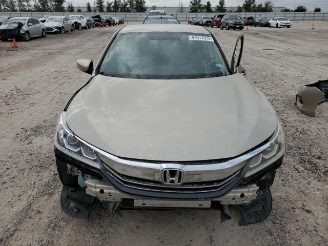 1HGCR2F36GA028715 - 2016 HONDA ACCORD LX GOLD photo 5