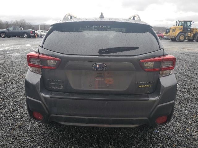 JF2GTHSC4PH263052 - 2023 SUBARU CROSSTREK SPORT GRAY photo 6