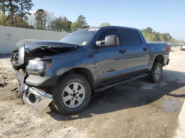 5TFEV54158X063198 - 2008 TOYOTA TUNDRA CREWMAX BLUE photo 1