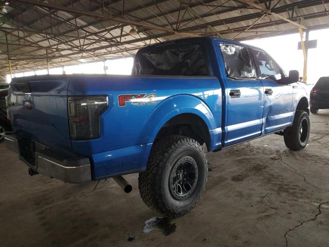 1FTEW1EP2FKD60044 - 2015 FORD F150 SUPERCREW BLUE photo 3