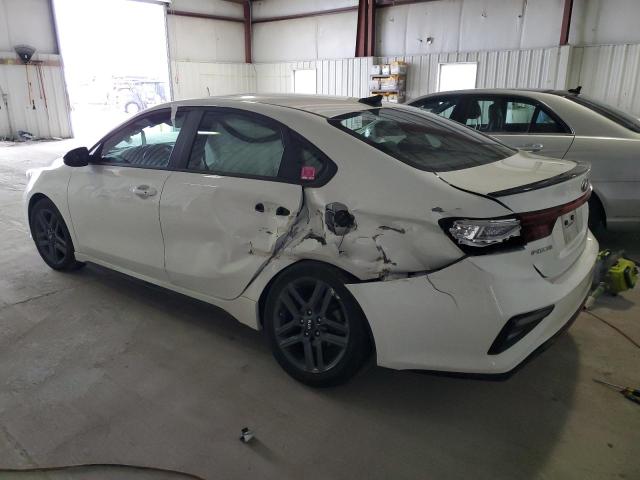 3KPF34ADXME279206 - 2021 KIA FORTE GT LINE WHITE photo 2