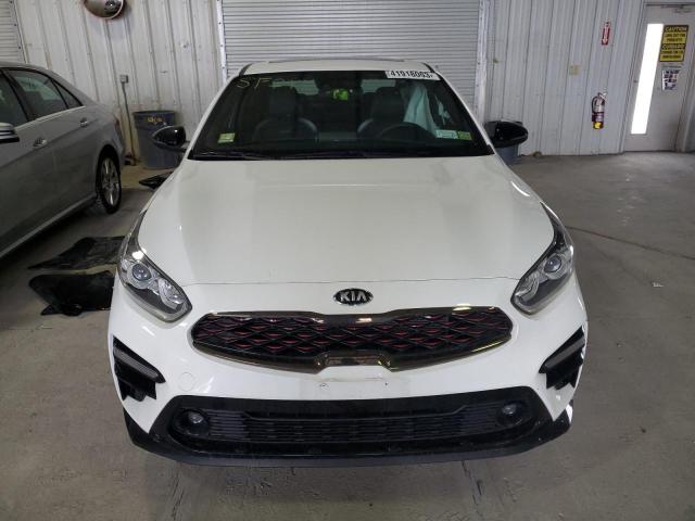 3KPF34ADXME279206 - 2021 KIA FORTE GT LINE WHITE photo 5