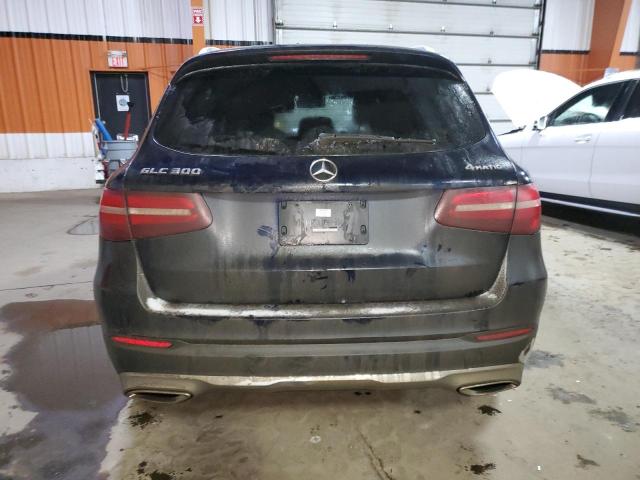 WDC0G4KB8JV111895 - 2018 MERCEDES-BENZ GLC 300 4MATIC BLUE photo 6