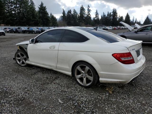 WDDGJ5HB0FG411533 - 2015 MERCEDES-BENZ C 350 WHITE photo 2