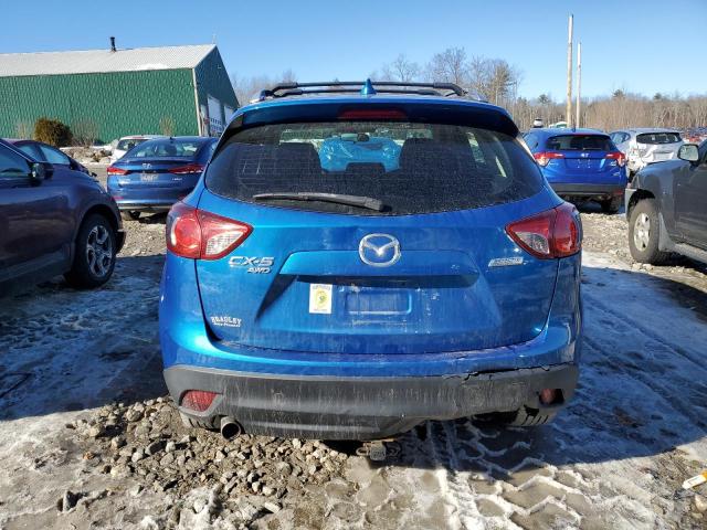 JM3KE4BE7D0161162 - 2013 MAZDA CX-5 SPORT BLUE photo 6