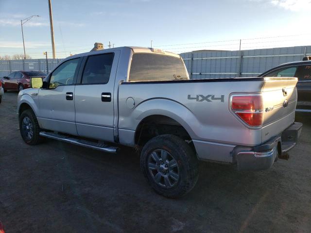 1FTFW1EV4AKE15590 - 2010 FORD F150 SUPERCREW SILVER photo 2