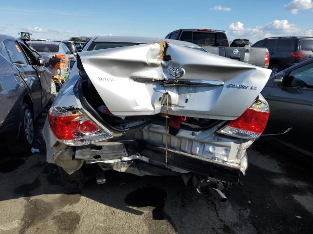 4T1BE32KX5U589998 - 2005 TOYOTA CAMRY LE SILVER photo 6