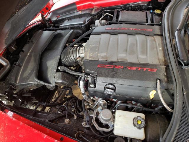 1G1YA2D72H5123373 - 2017 CHEVROLET CORVETTE STINGRAY 1LT RED photo 11