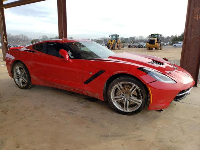 1G1YA2D72H5123373 - 2017 CHEVROLET CORVETTE STINGRAY 1LT RED photo 4