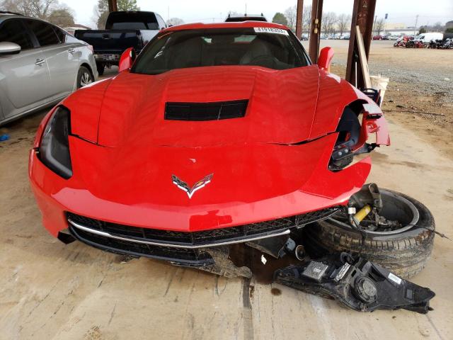 1G1YA2D72H5123373 - 2017 CHEVROLET CORVETTE STINGRAY 1LT RED photo 5