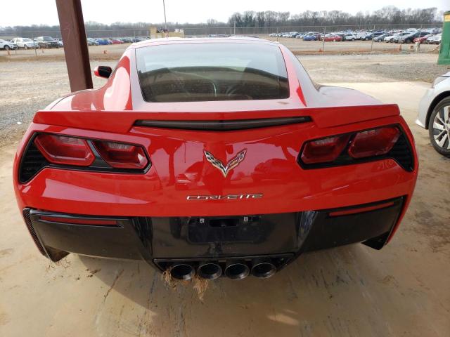 1G1YA2D72H5123373 - 2017 CHEVROLET CORVETTE STINGRAY 1LT RED photo 6