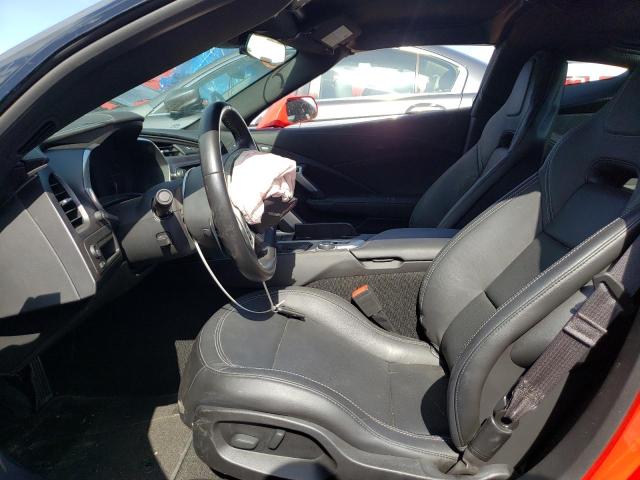 1G1YA2D72H5123373 - 2017 CHEVROLET CORVETTE STINGRAY 1LT RED photo 7