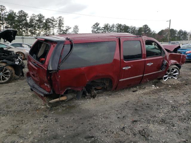 1GKFC06219J122081 - 2009 GMC YUKON XL DENALI RED photo 3