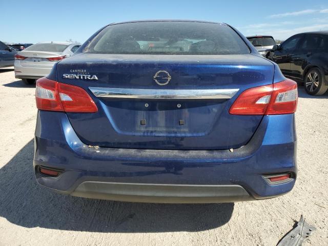 3N1AB7APXGY249251 - 2016 NISSAN SENTRA S BLUE photo 6