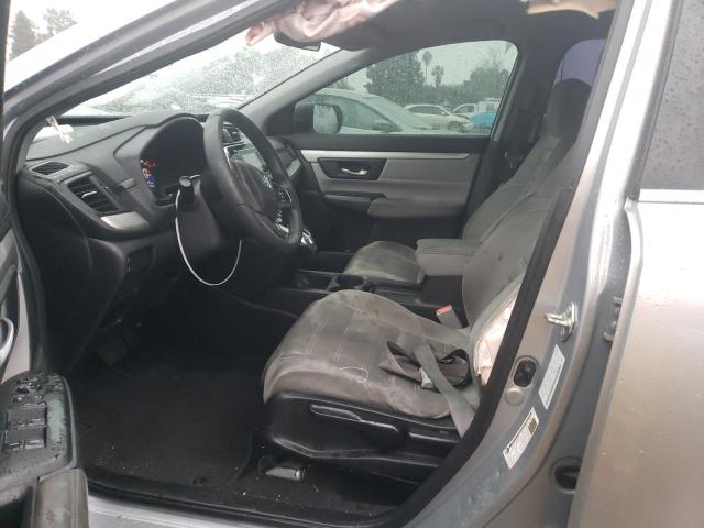 2HKRW5H35JH404093 - 2018 HONDA CR-V LX SILVER photo 7