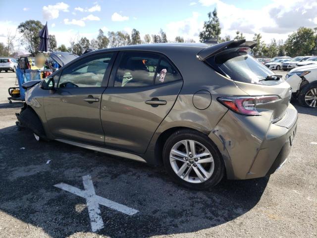 JTNK4RBE5K3036399 - 2019 TOYOTA COROLLA SE GRAY photo 2