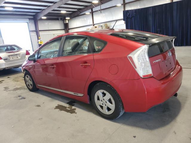 JTDKN3DU8B0274669 - 2011 TOYOTA PRIUS RED photo 2